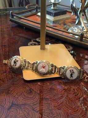 Vintage Style Spanish Dancer Bracelet
